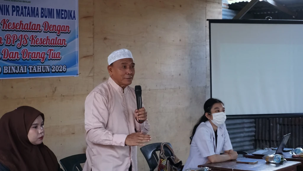 SMP Budi Utomo Binjai Gelar Sosialisasi Peran UKS dan Manfaat BPJS Kesehatan bagi Siswa dan Orang Tua